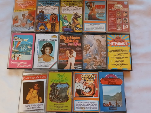 Vintage musik kassetten - 14, musik-kassetten