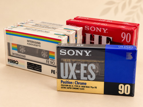 Leerkassetten tapes - tapes,
