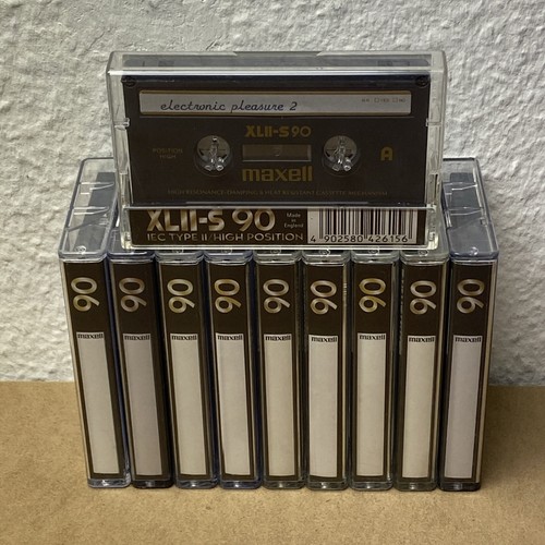10x maxell 90 - xl, ii-s