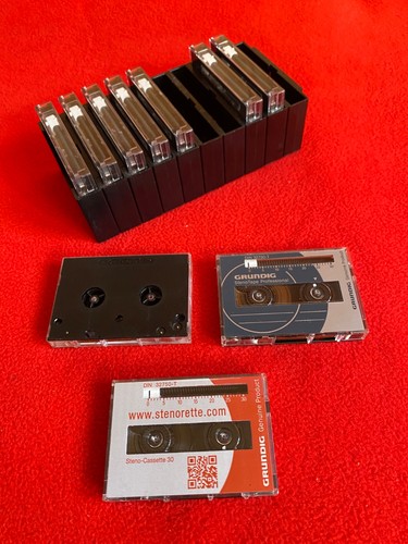Grundig diktierkassetten - 10,