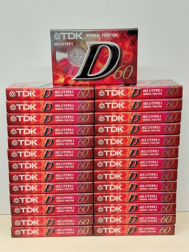 Tdk kassette sealed - d,