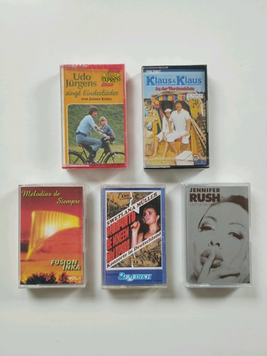 Musikkassetten sammlung - musikkassetten,