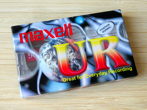 Kassette maxell 90 - kassette, ur
