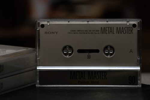 Sony metal master kassette - sony,
