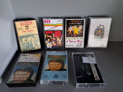 Queen musikkassetten diverse - |,
