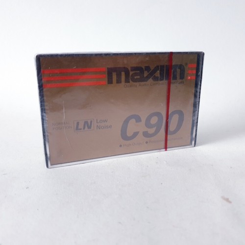 Maxim c90 audiokassette - ln,