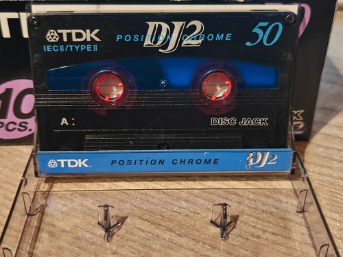 10x tdk dj2 kassetten neu - dj2,