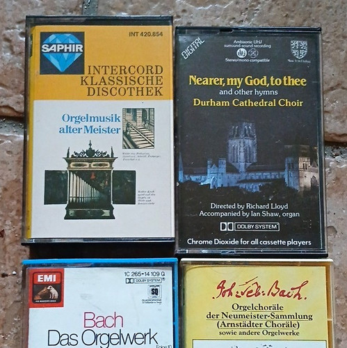 Musikkassette klassik orgel - musikkassette,