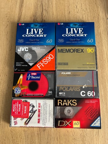 Audio kassette verschidene - audio,