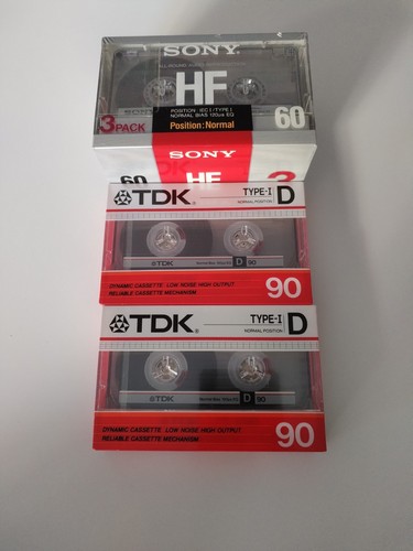 Tdk und sony - d,