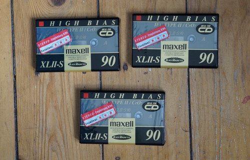 Maxell xlii 90min - 3, 90min.